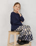 KIDS BAJU KURUNG KEDAH SAMARA (NAVY BLUE)